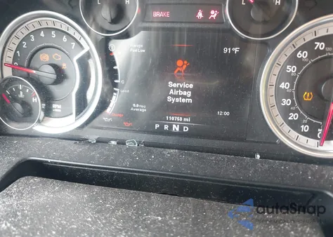 2013 Ram 1500 Laramie из США, поврежденный, VIN 1C6RR7VT3DS662407